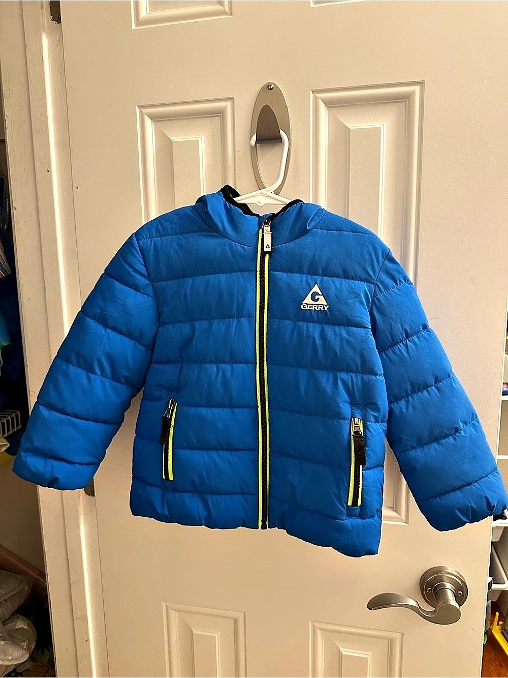 Gerry Kids Blue Puffer Jacket Size 3T Like New